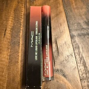 Authentic MAC Cosmetics Love Me Liquid Lipcolour - Brown (New)